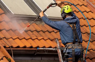 Démoussage et hydrofuge de toiture à Propriano