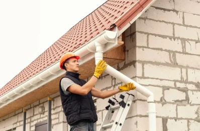Pose et remplacement de gouttières à Propriano